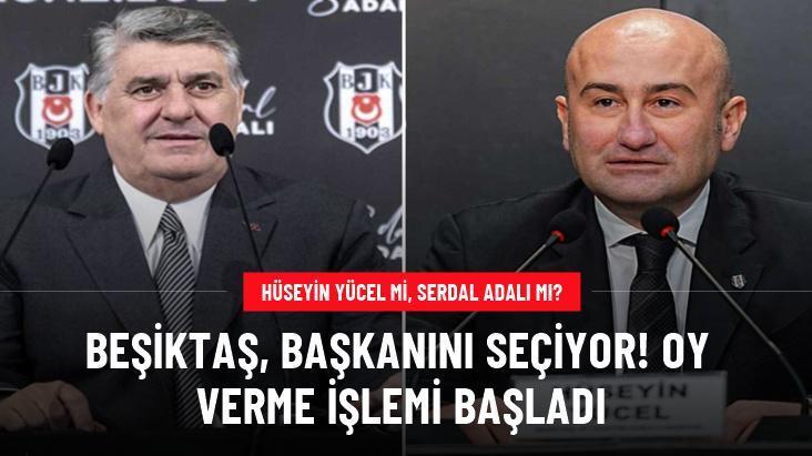 Beşiktaş, başkanını seçiyor! Oy verme işlemi başladı