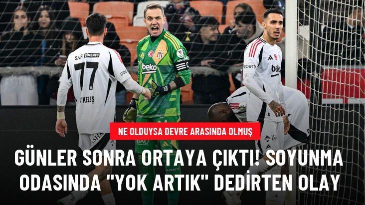 Günler sonra ortaya çıktı! Soyunma odasında Yok artık dedirten olay