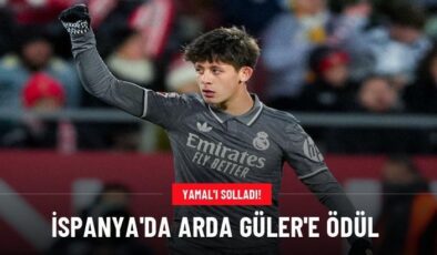 İspanya’da Arda Güler’e ödül