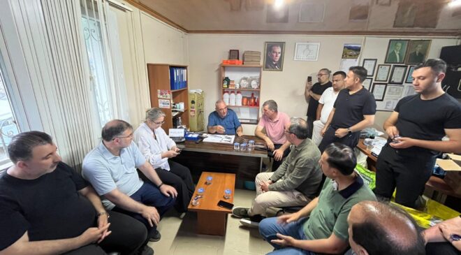Kasapoğlu Yangın Bölgesinde
